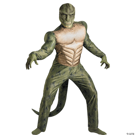 Men's The Amazing Spider-Man Lizard Halloween Costume - HalfMoonMusic