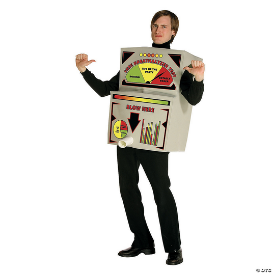 Men's Breathalyzer Halloween Costume - HalfMoonMusic