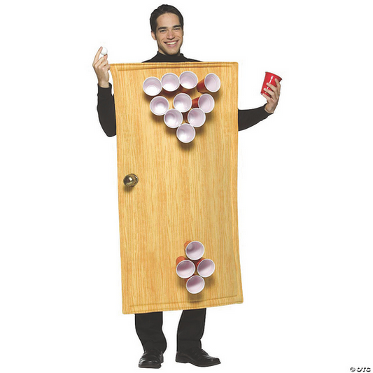 Adult's Beer Pong Halloween Costume - HalfMoonMusic