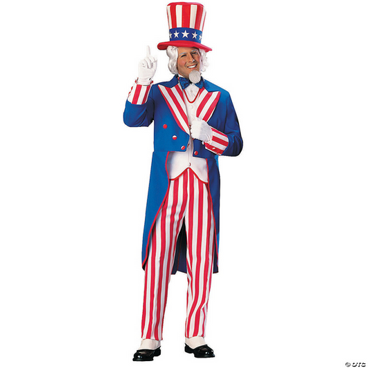 Men's Uncle Sam Halloween Costume - HalfMoonMusic