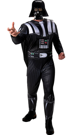 Men's Star Wars Deluxe Darth Vader Halloween Costume - HalfMoonMusic