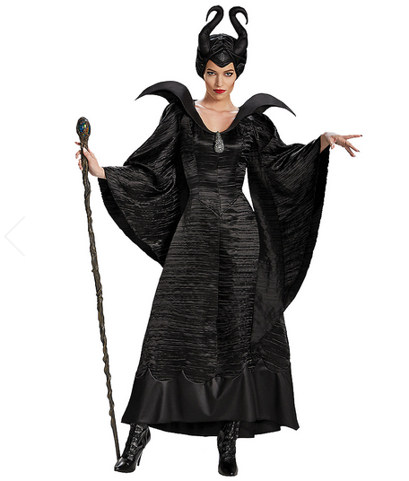 Women's Maleficent Dress Halloween Costume - HalfMoonMusic