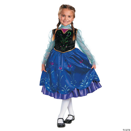 Girl's Disney Frozen Anna Halloween Costume - HalfMoonMusic