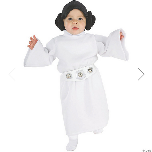 Infant Star Wars Princess Leia Halloween Costume - HalfMoonMusic