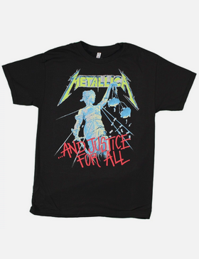 Men's Metallica Liberty For All T-Shirt - HalfMoonMusic