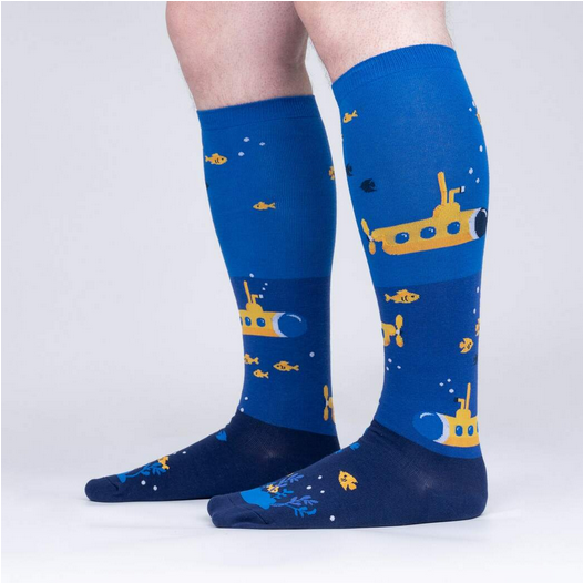 STRETCH-IT™ Aquatic Adventures Socks - HalfMoonMusic