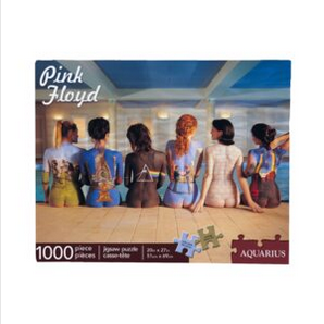 Pink Floyd Ladies Back Art 1000 Piece Puzzle - HalfMoonMusic