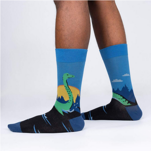 Men's Loch Ness Crew Socks - HalfMoonMusic