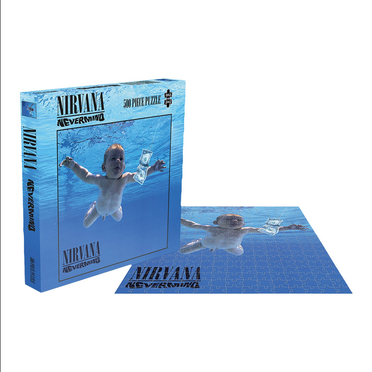 Nirvana Nevermind 500 Piece RockSaws Puzzle - HalfMoonMusic