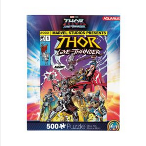 Thor Love & Thunder 500 Piece Puzzle - HalfMoonMusic