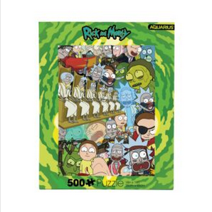 Rick & Morty 500 Piece Puzzle - HalfMoonMusic