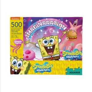 SpongeBob SquarePants Imagination 500 Piece Puzzle - HalfMoonMusic