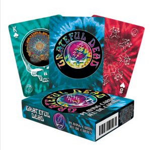 Grateful Dead Tie-Dye Playing Cards - HalfMoonMusic
