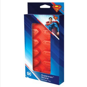 DC Comics Superman Symbol Ice Cube Tray - HalfMoonMusic