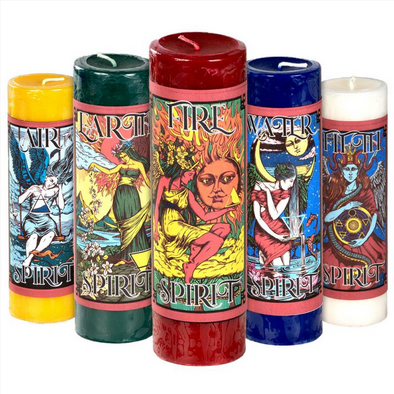 Scented Element Candles - HalfMoonMusic