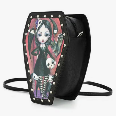 Coffin Girl Mini Backpack/Crossbody