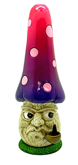 Mushroom Musings Man Tower Incense Burner