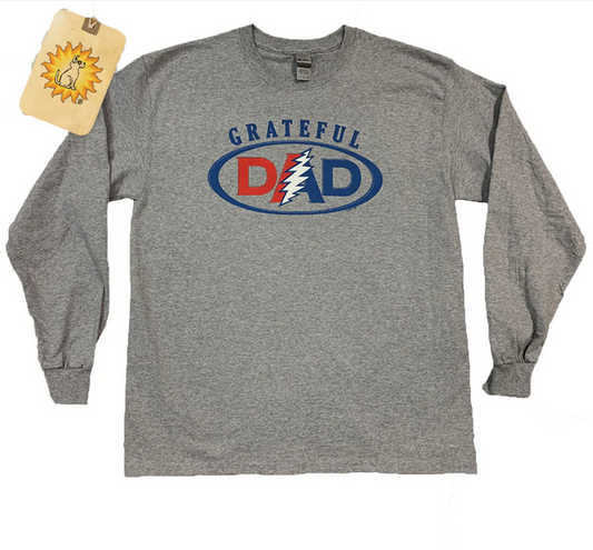 Men's Grateful Dead Grateful Dad Long Sleeve T-Shirt