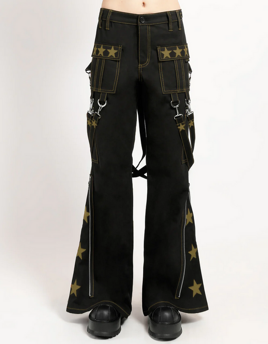 Unisex I Am A Star Print Army Suspender Tripp Pants