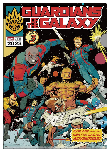 Guardians of the Galaxy Comic Cover Poster