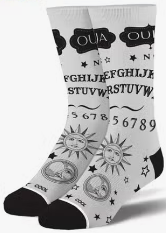 Men's Ouija Board Crew Folded Socks