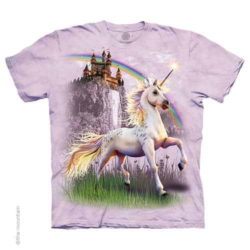 Men's Enchanted Unicorn Castle T-Shirt