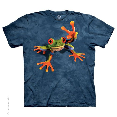 Men's Victory Frog Light Tie-Dye T-Shirt