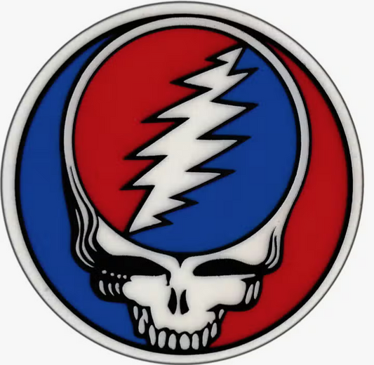 Grateful Dead Steal Your Face Mylar Sticker