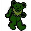 Grateful Dead Single Dancing Bear Sticker