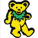 Grateful Dead Single Dancing Bear Sticker