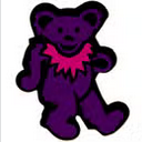 Grateful Dead Single Dancing Bear Sticker