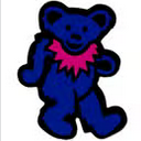 Grateful Dead Single Dancing Bear Sticker