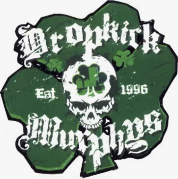 Dropkick Murphys Clover Skull Est. 1996 Sticker