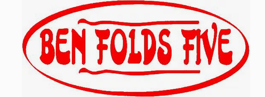 Ben Folds Five Large Peel-Off Logo Sticker
