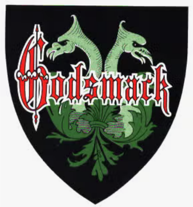 Godsmack Dragon Shield Sticker