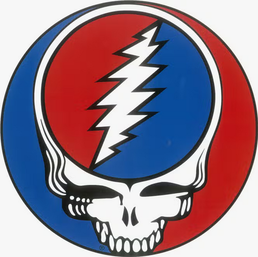 Grateful Dead Super Extra Large Classic Steal Your Face Sticker