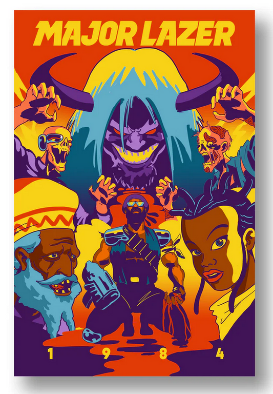 Major Lazer - Year Negative One - Graphic Novel