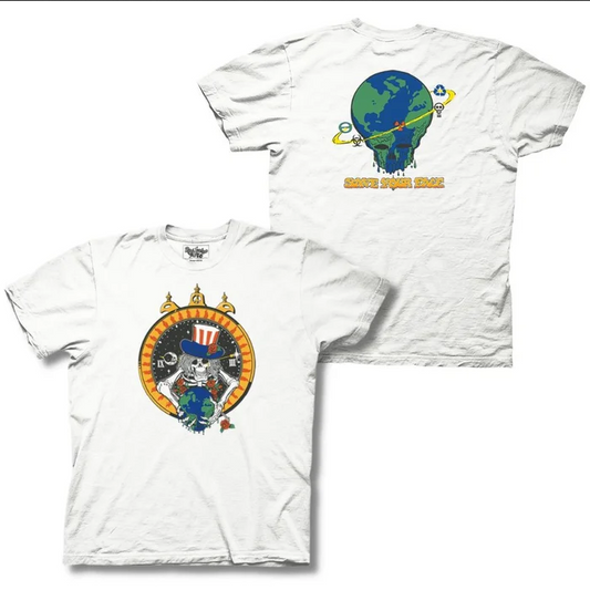 Men's Grateful Dead Uncle Sam Save Your Face Planet T-Shirt