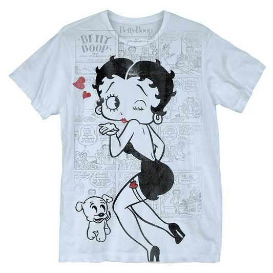 Men's Betty Boop Boops I Did It Again T-Shirt