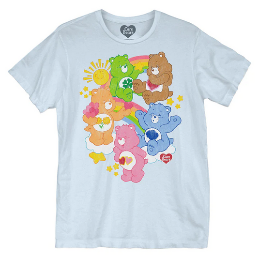 Men's Care Bears Rainbow Party T-Shirt