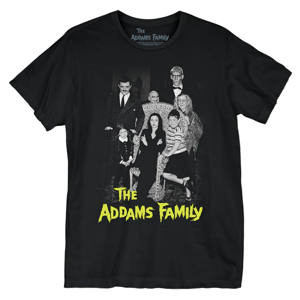 Men's The Addams Family Cast T-Shirt