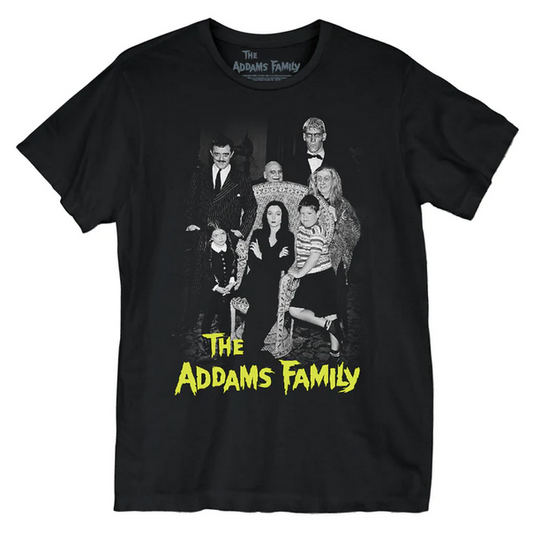 Men's The Addams Family Cast T-Shirt