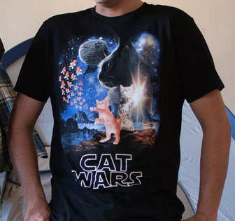 Men's Goodie Cat Wars T-Shirt