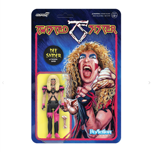 Twisted Sister Dee Snider Reaction Figure