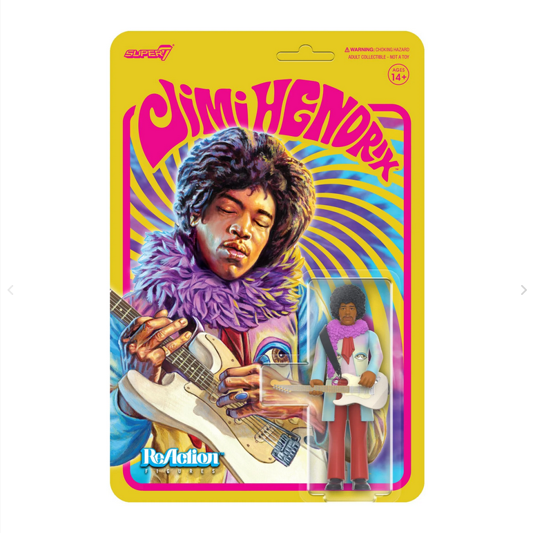 Jimi Hendrix Reaction Figure - Are You Experienced?