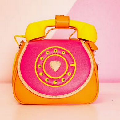 Ring Ring Phone Handbag Pink