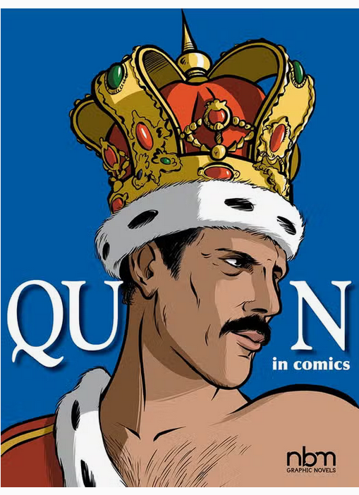 Queen in Comics Hardcover Book