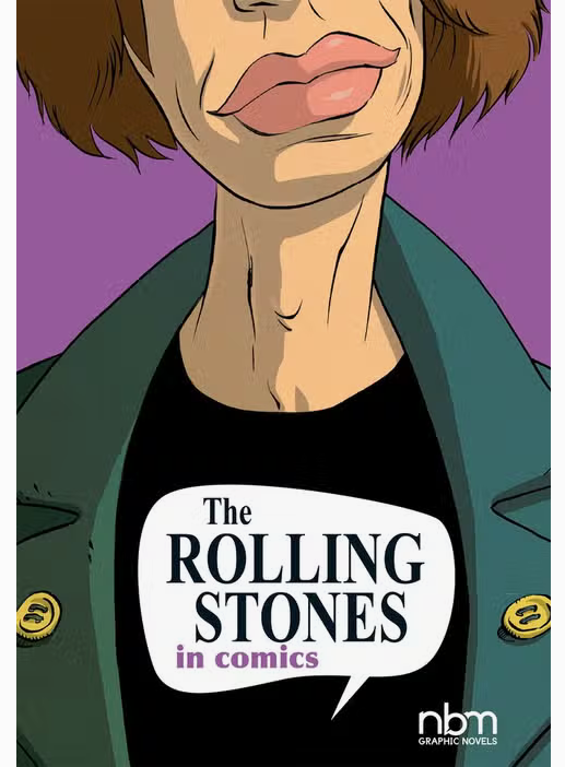 The Rolling Stones in Comics Hardcover Book