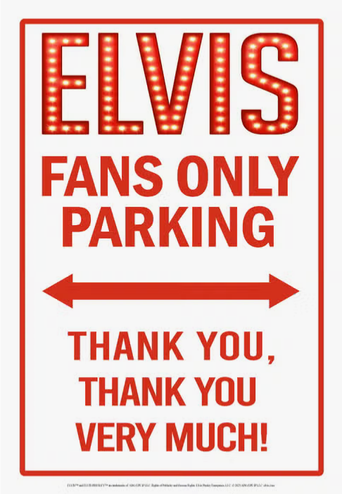 Elvis Presley Metal Signs