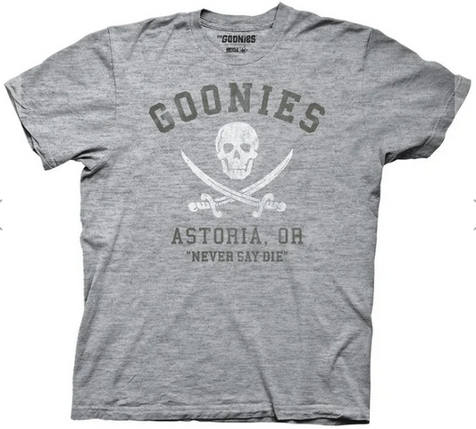 Men's Goonies Astoria Never Say Die T-Shirt